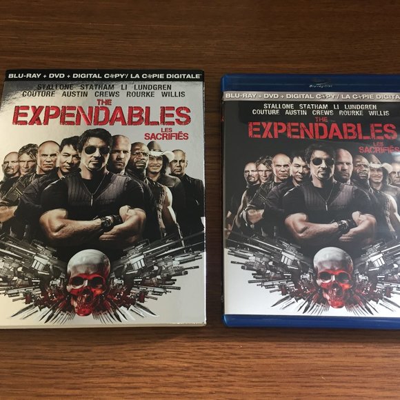 The Expendables (Blu-ray/DVD, 2010, 2-Disc Set, Canadian) - Picture 1 of 5